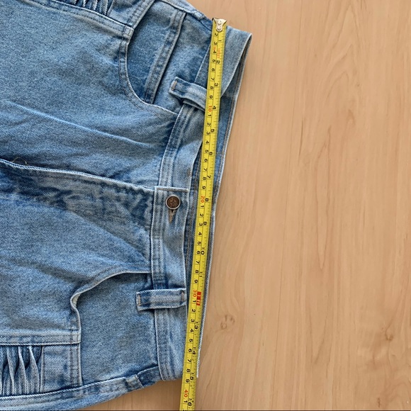 High waisted straight leg jeans w ladder side detail - Picture 7 of 8